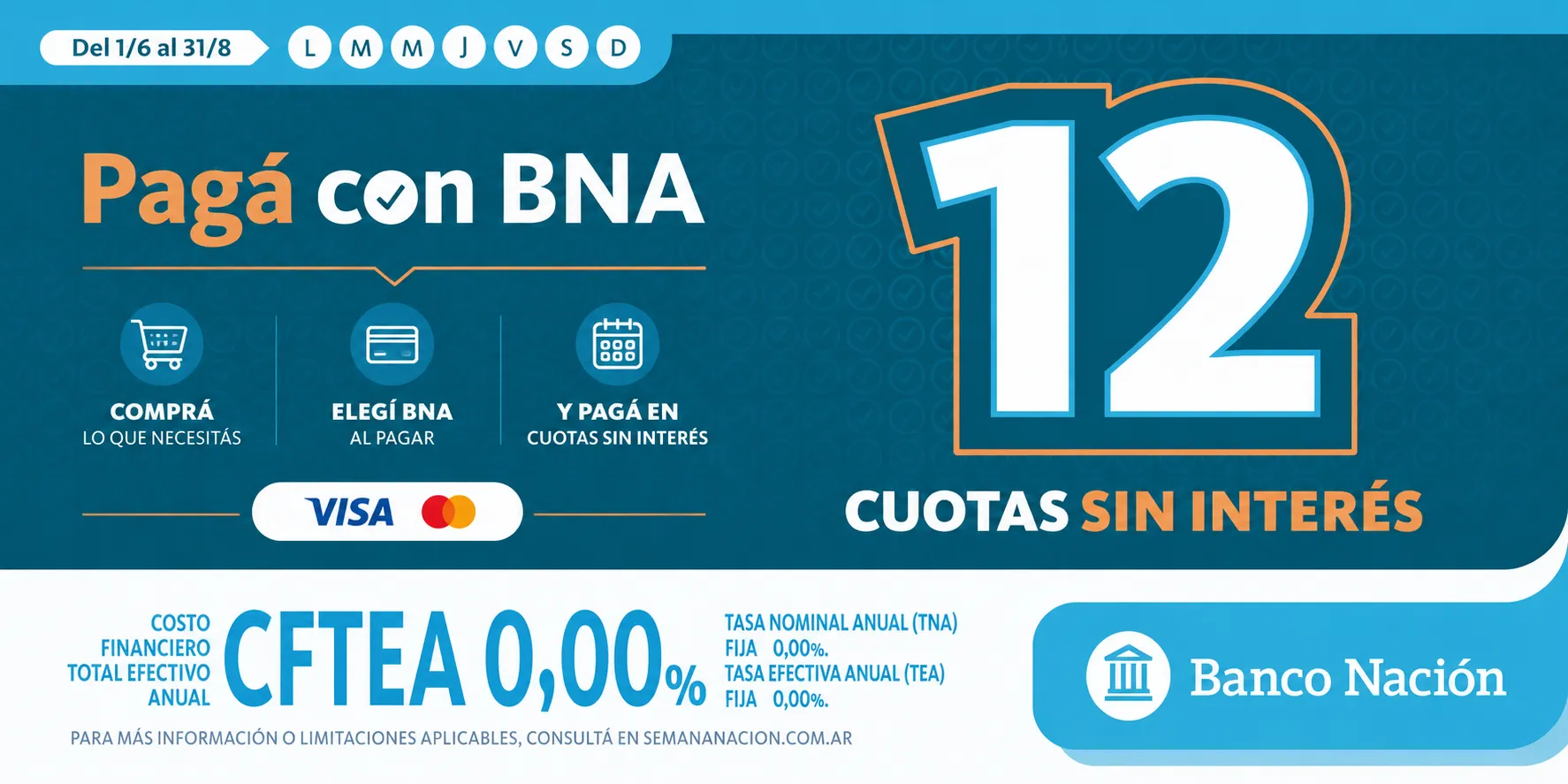 12 CUOTAS BNA